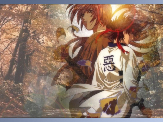 himura kenshin+sagara sanosuke