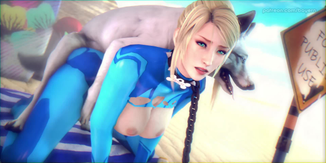 samus aran+sarah bryant+zero suit samus