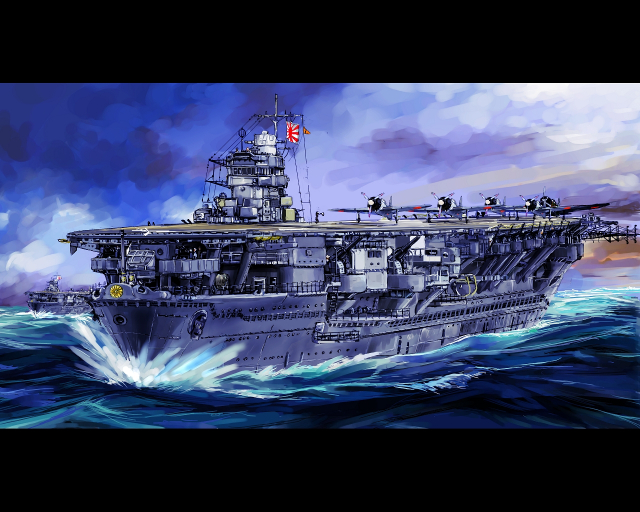 a6m zero+shoukaku (aircraft carrier)+zuikaku (aircraft carrier)