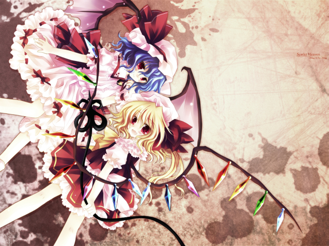 flandre scarlet+remilia scarlet