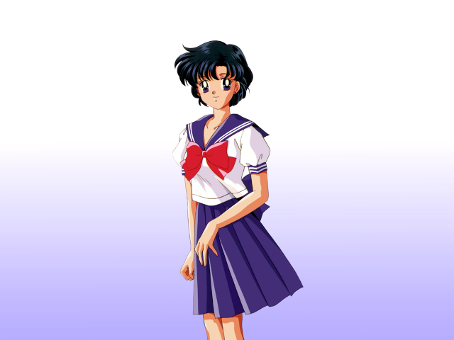 mizuno ami+sailor mercury+sailor moon