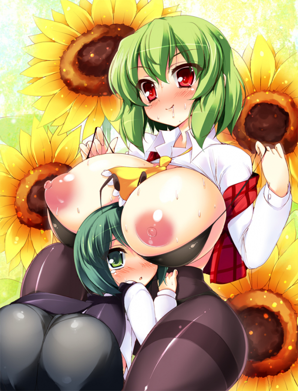 kazami yuuka+wriggle nightbug