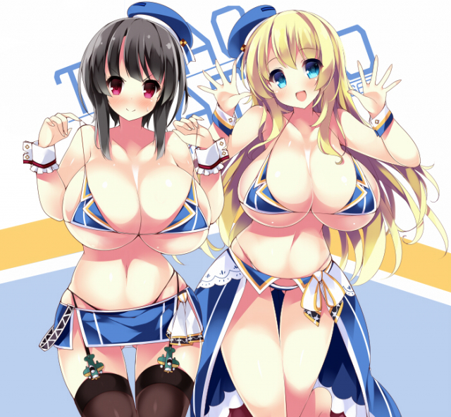 atago (kantai collection)+takao (kantai collection)