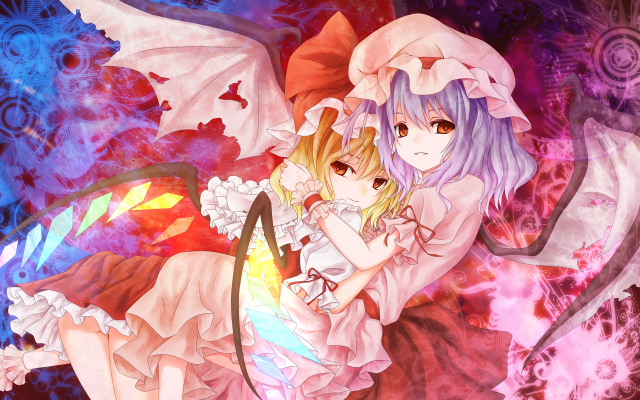 flandre scarlet+remilia scarlet