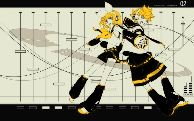 kagamine len+kagamine rin