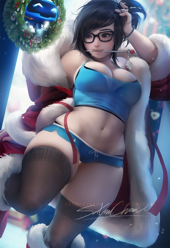 mei (overwatch)+snowball (overwatch)