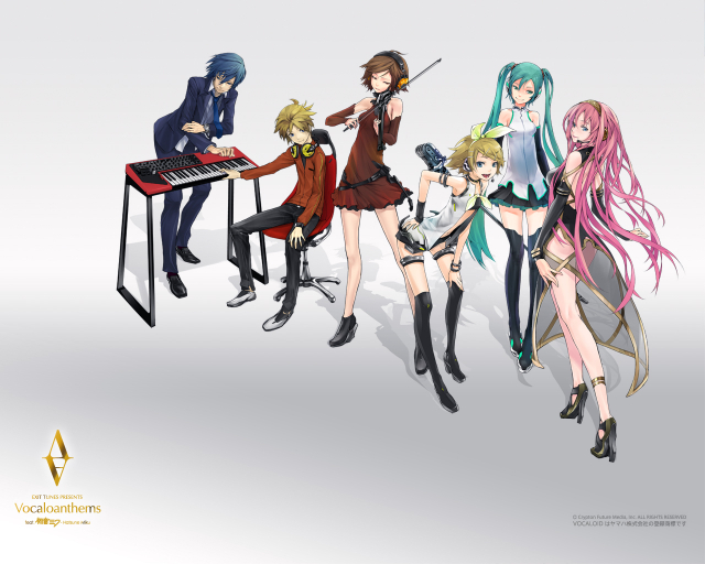 hatsune miku+kagamine len+kagamine rin+kaito+megurine luka+meiko