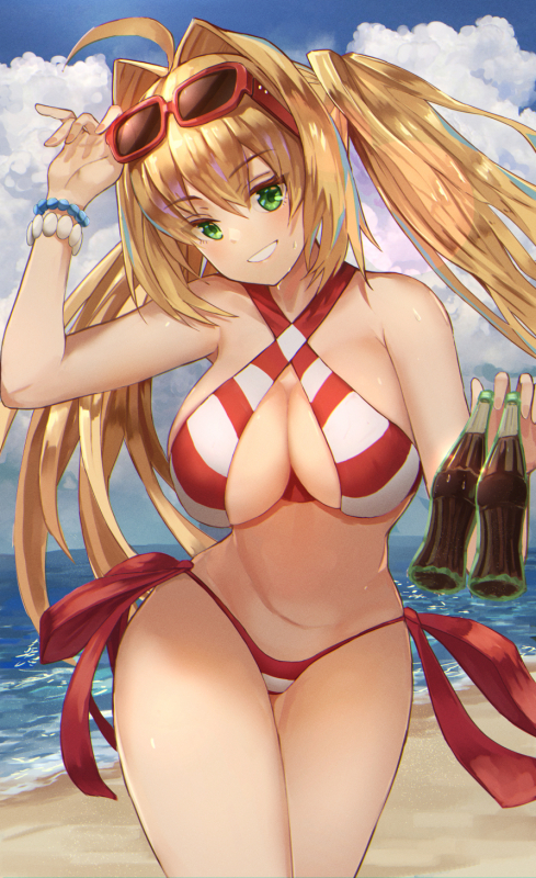 nero claudius (fate)+nero claudius (fate) (all)+nero claudius (swimsuit caster) (fate)