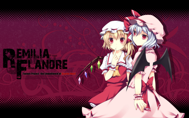 flandre scarlet+remilia scarlet