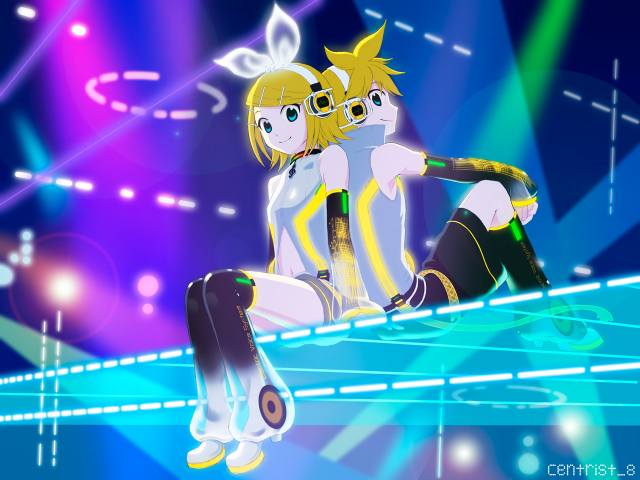 kagamine len+kagamine rin