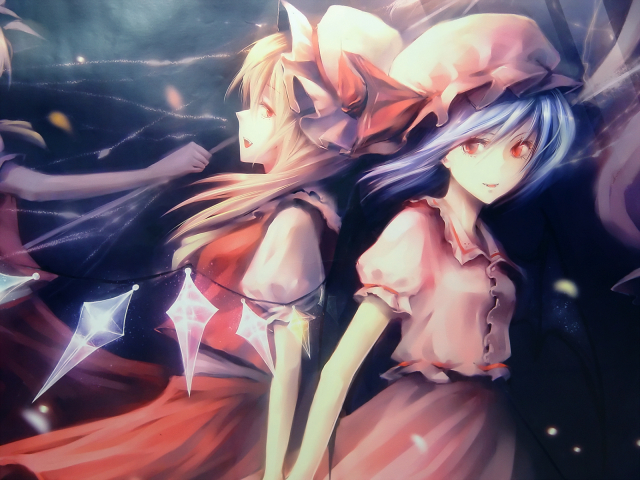 flandre scarlet+remilia scarlet