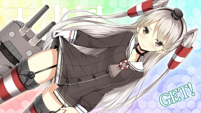 amatsukaze (kantai collection)+rensouho-chan+rensouho-kun