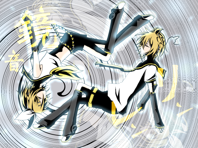 kagamine len+kagamine rin