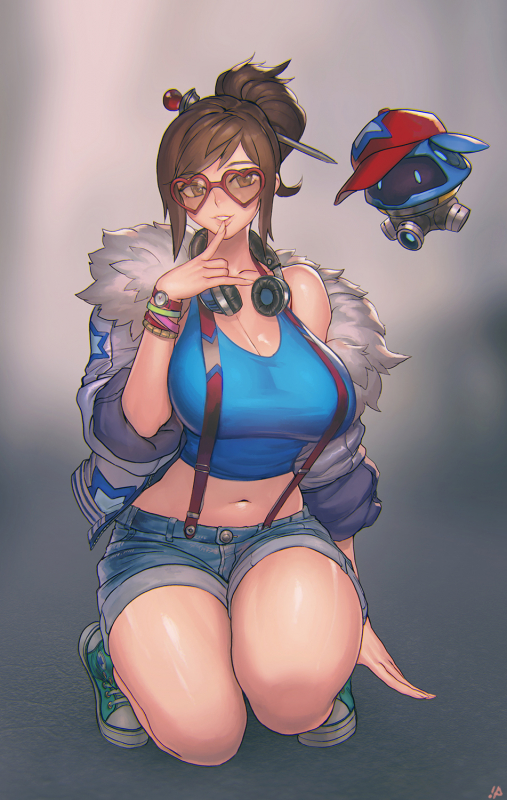 mei (overwatch)+snowball (overwatch)