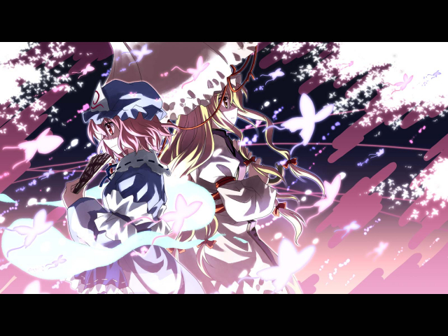 saigyouji yuyuko+yakumo yukari