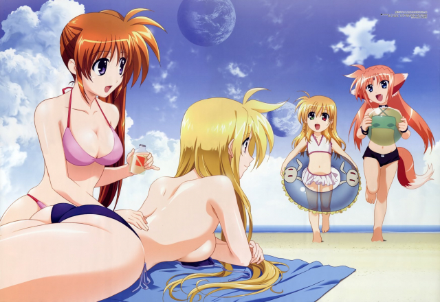 fate testarossa+takamachi nanoha+vivio