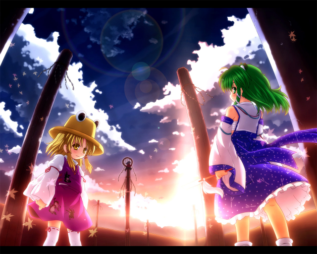 kochiya sanae+moriya suwako+yasaka kanako