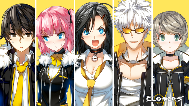 j (closers)+mistilteinn (closers)+seha lee+seulbi lee+yuri seo