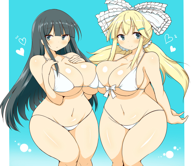 ikaruga (senran kagura)+yomi (senran kagura)