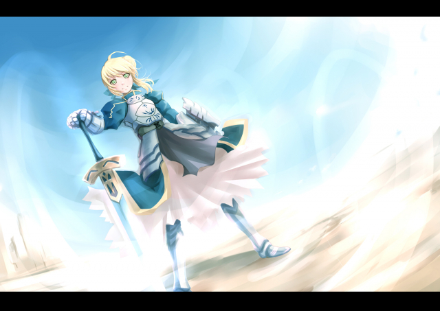 artoria pendragon (all)+saber