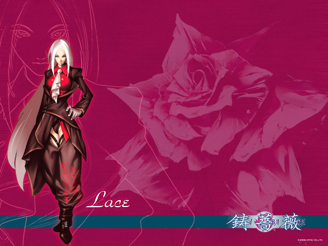 lace rose
