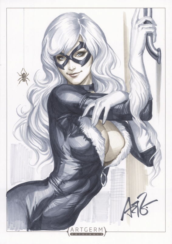 black cat (marvel)+felicia hardy