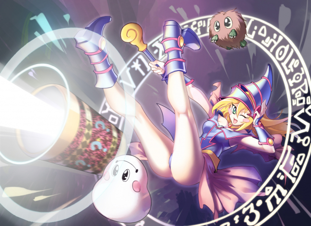 dark magician girl+kuriboh