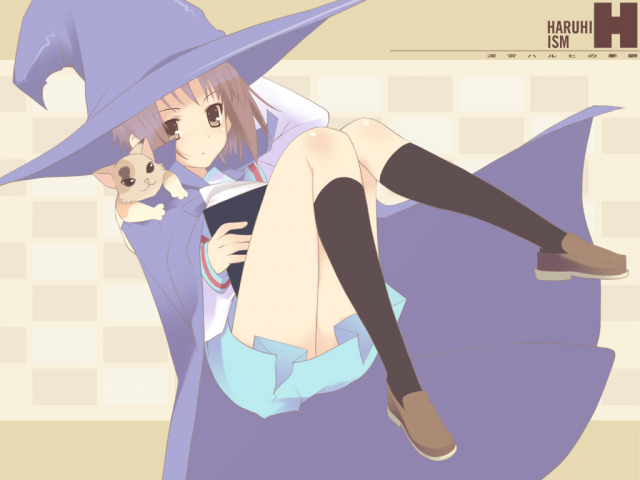 nagato yuki+shamisen (suzumiya haruhi)