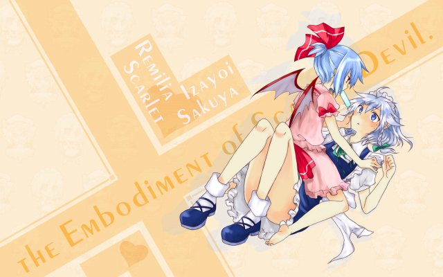 izayoi sakuya+remilia scarlet