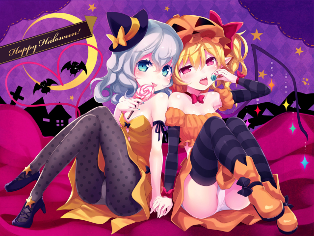 flandre scarlet+komeiji koishi+komeiji satori+remilia scarlet