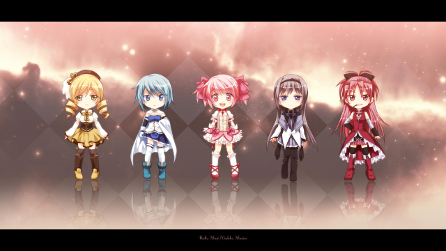 akemi homura+kaname madoka+miki sayaka+sakura kyouko+tomoe mami