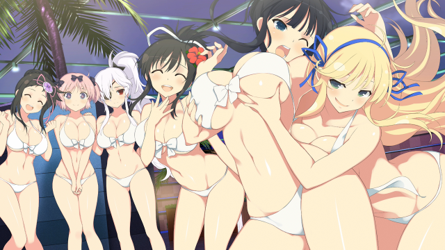 asuka (senran kagura)+ayame (senran kagura)+ikaruga (senran kagura)+katsuragi (senran kagura)+yagyuu (senran kagura)