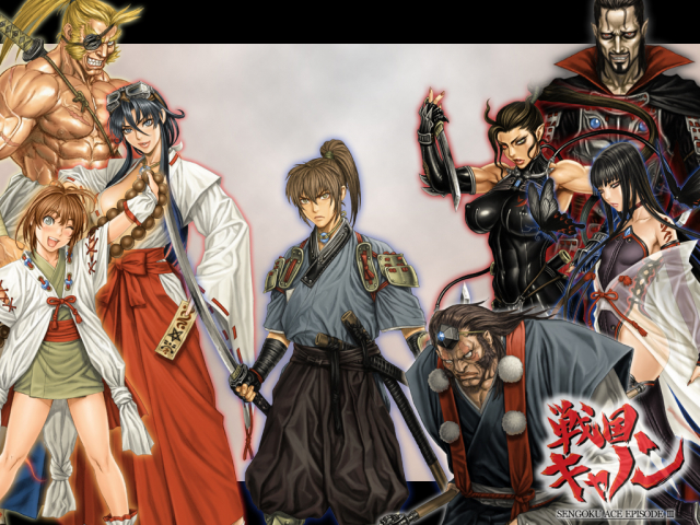 ain (sengoku ace)+aine+izuna (sengoku ace)+kaen+koyori+masamitsu+mizuka+reira (sengoku ace)+tengai+tetsuzan