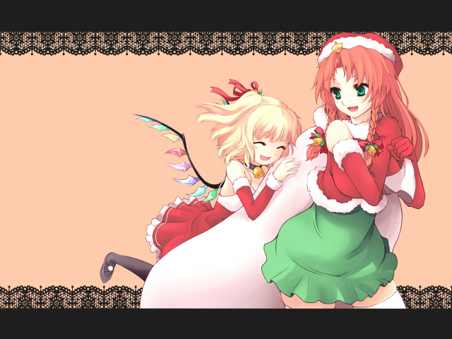 flandre scarlet+hong meiling