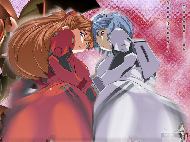 ayanami rei+soryu asuka langley+yoko littner