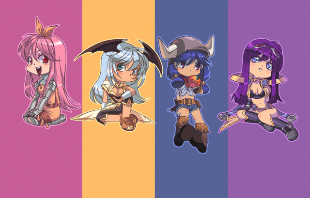 blacksmith (ragnarok online)+knight (ragnarok online)+monk (ragnarok online)+sage (ragnarok online)