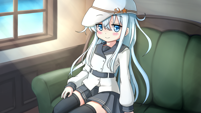 hibiki (kantai collection)+verniy (kantai collection)