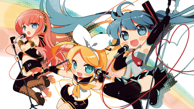 hatsune miku+kagamine rin+megurine luka