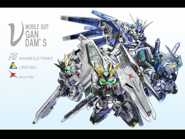 hi-nu gundam+nu gundam+nu gundam hws+nu gundam mp type