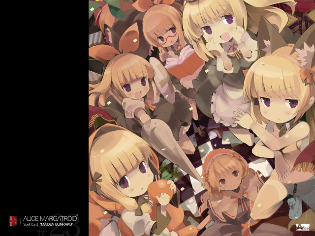 alice margatroid+shanghai doll