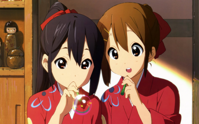 hirasawa yui+nakano azusa