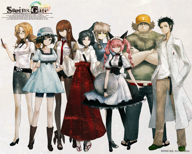 amane suzuha+hashida itaru+kiryu moeka+makise kurisu+okabe rintarou+shiina mayuri+urushibara luka