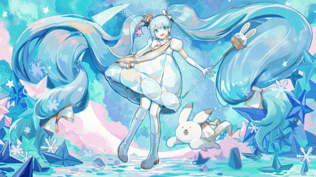 hatsune miku+yuki miku