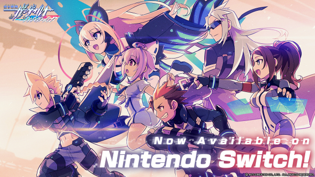 asimov (gunvolt)+gino (gunvolt)+gunvolt+joule (gunvolt)+lumen (gunvolt)+monica (gunvolt)