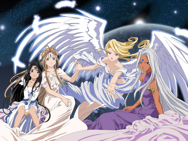 belldandy+holy bell+skuld+urd