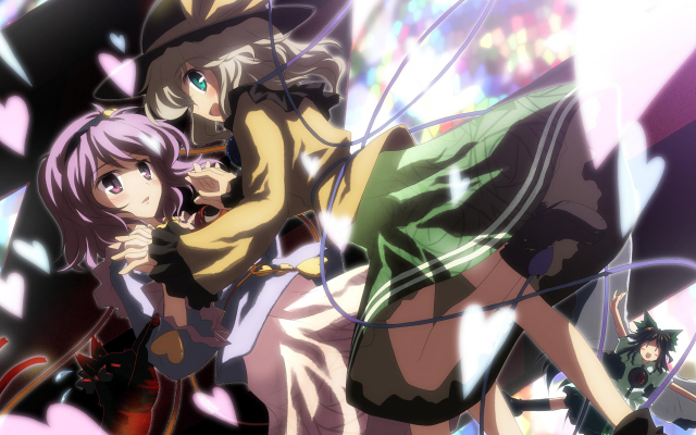 kaenbyou rin+kaenbyou rin (cat)+komeiji koishi+komeiji satori+reiuji utsuho