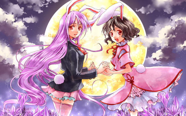 inaba tewi+reisen udongein inaba