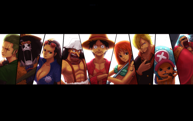 brook+franky+monkey d luffy+nami (one piece)+nico robin+roronoa zoro+sanji+tony tony chopper+usopp