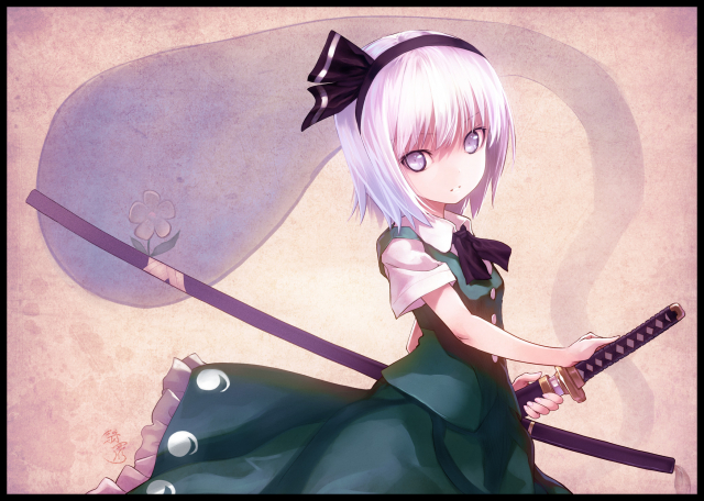 konpaku youmu+konpaku youmu (ghost)