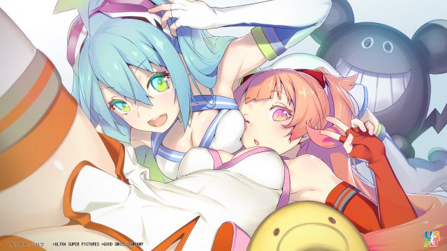 sumako (ultra super anime time)+supika (ultra super anime time)